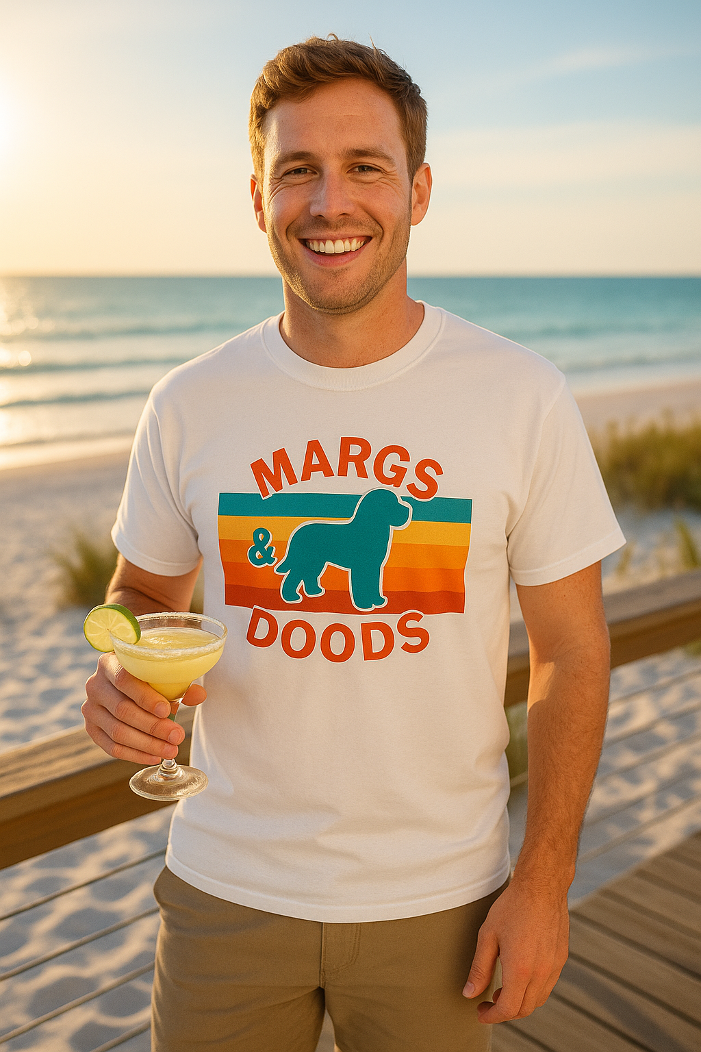margs and doods classic tee