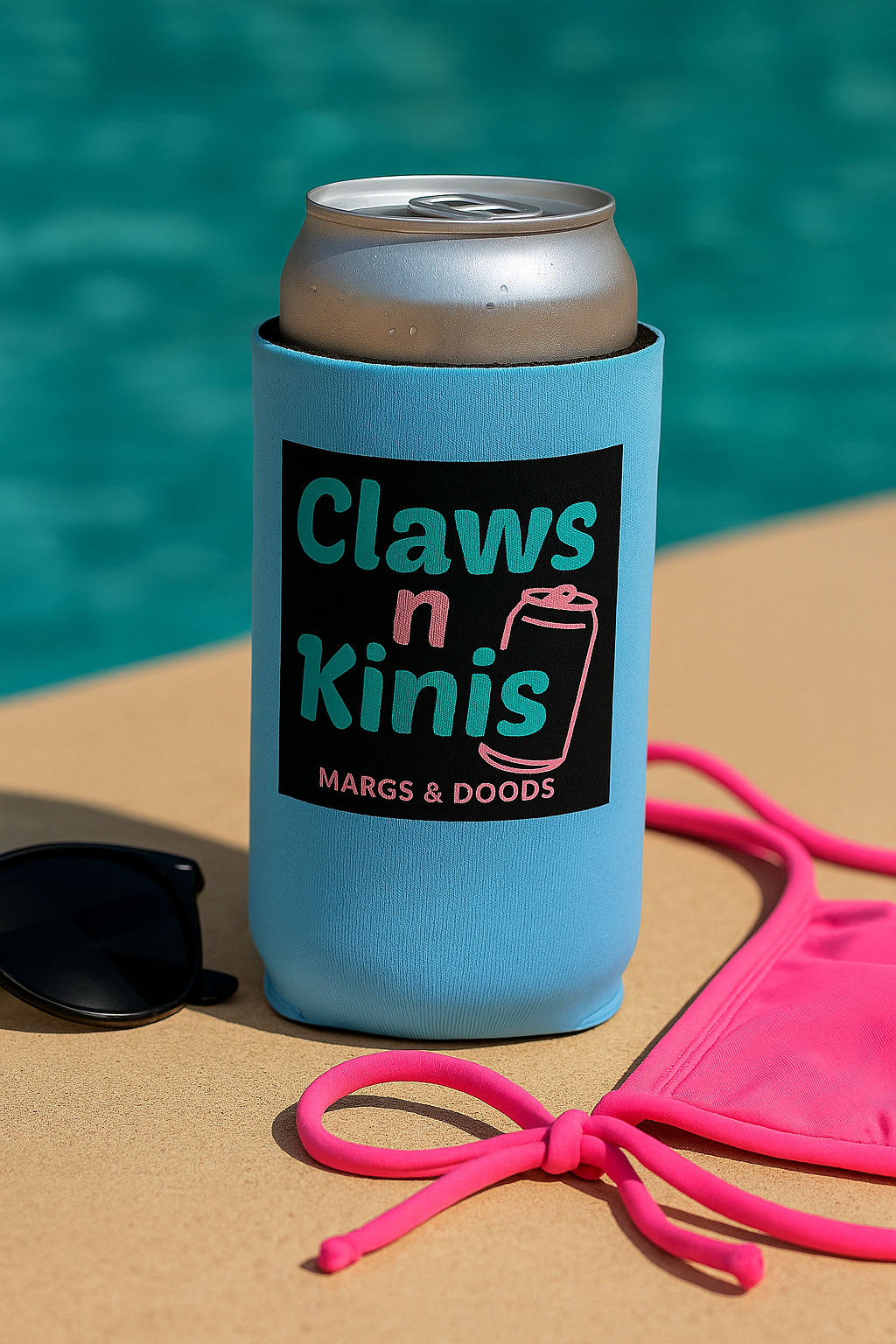 Claws N Kinis Koozie