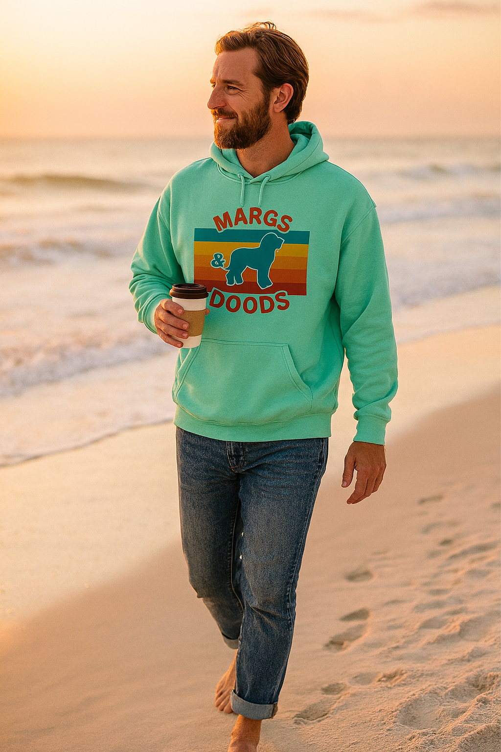 margs and doods classic hoodie