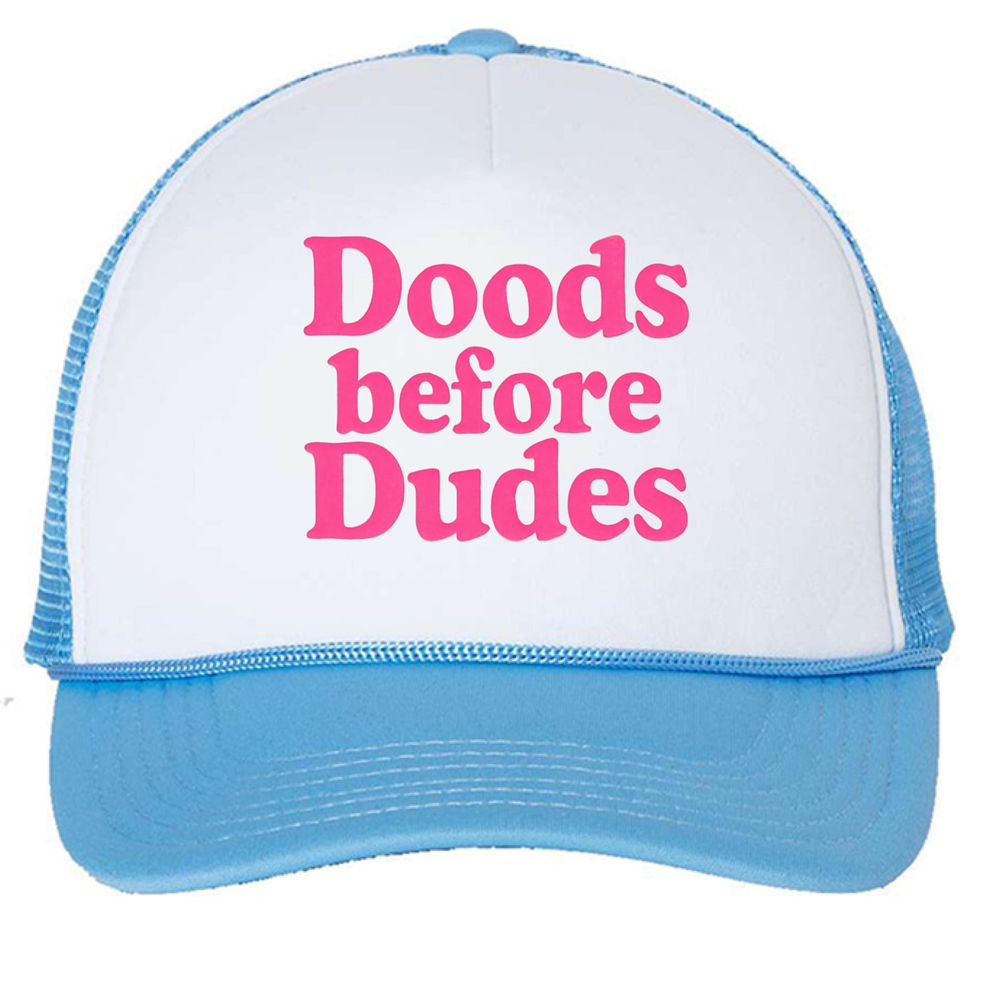 White/ Baby Blue - FRONT