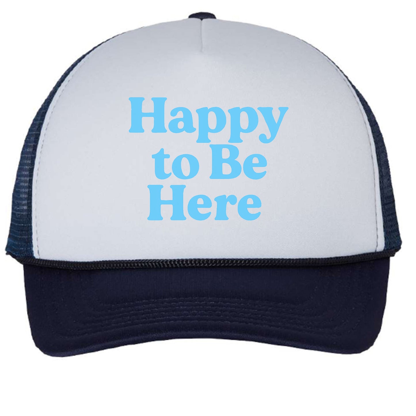 White/ Navy - FRONT