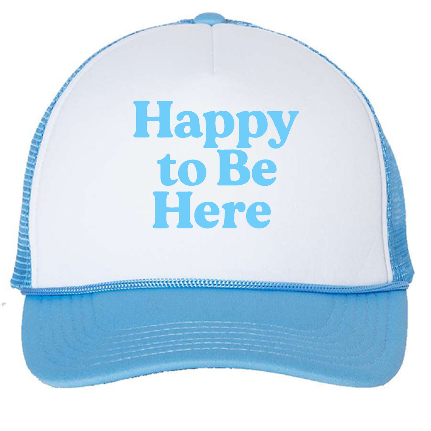 White/ Baby Blue - FRONT