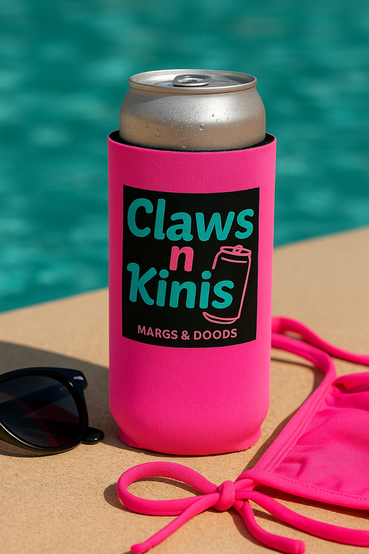 Claws N Kinis Koozie